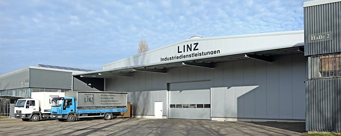 Lager- und Produktionshallen Firma Linz Industriedienstleistungen